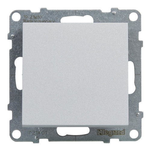 SUNO - Łacznik jednobiegunowy - 10 AX - 250 V~ - zaciski automatyczne, Aluminium - Legrand 721301