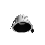 ORBITO DOWNLIGHT 10W NW 230V 40st IP44 Ra90 UGR&lt;19 97X65MM BIAŁY/CZARNY MAT okrągła 5 lat gw