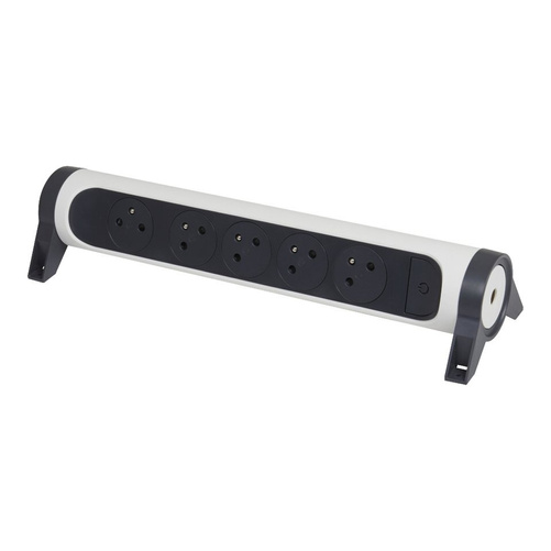 Przedłużacz obrotowy 5X2P+Z - z wyłącznikiem - bez przewodu Legrand 049467