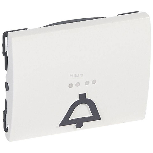 SISTENA LIFE Klawisz ARCTIC z symbolem dzwonka do mechanizmów podświetlanych Legrand 771012