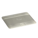 Minipuszka Pop-up do wyposażenia, 4 moduły, stal nierdzewna Legrand 054021