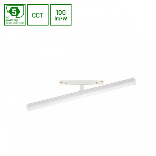 SYSTEM SHIFT CCT- BEAM REGULOWANA 28X400X75MM 12W 150ST BIAŁA CCT SWITCH 5 LAT GW.