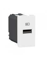 MOSAIC - Ładowarka Gniazdo USB typ C 3A / 20W 1 modułowe - Białe Legrand 077690L