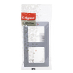 VALENA LIFE - RAMKA METAL ALUMINIUM PODWÓJNA Legrand 754132