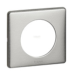 CELIANE - Ramka tekstura aluminium pojedyncza Legrand 068721