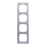 SUNO - Ramka - 4x, Aluminium - Legrand 721514