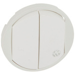 CELIANE - Klawisz do łączników i przycisków podwójnych antybakteryjnych Biały Legrand 067741