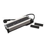 Gniazdo meblowe do blatu MULTILINK, wyposażone 2X2P+Z/USB A+C/RJ/HDMI z przewodem 2m - METAL Legrand 654778