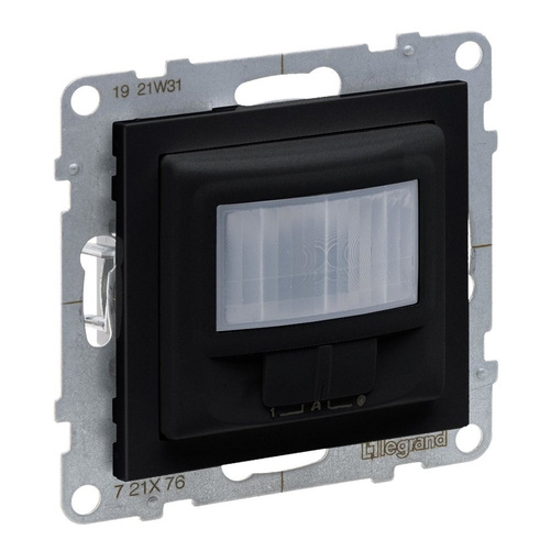 SUNO - Łącznik automatyczny z możliwością ustawienia bez zacisku neutralnego, Czarny - Legrand 721476