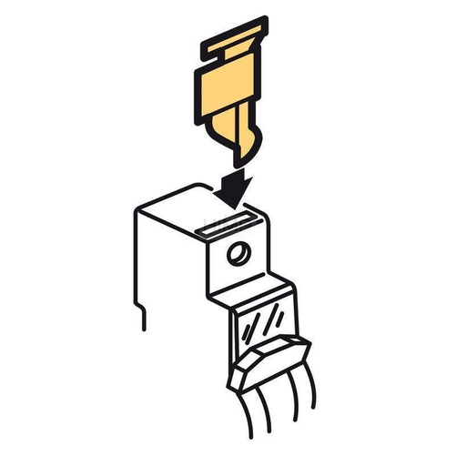 DX³ Zestaw osłon wkrętów dla 1 modułówułu Legrand 406304