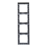 SUNO - Ramka - 4x, Aluminium - Legrand 721514