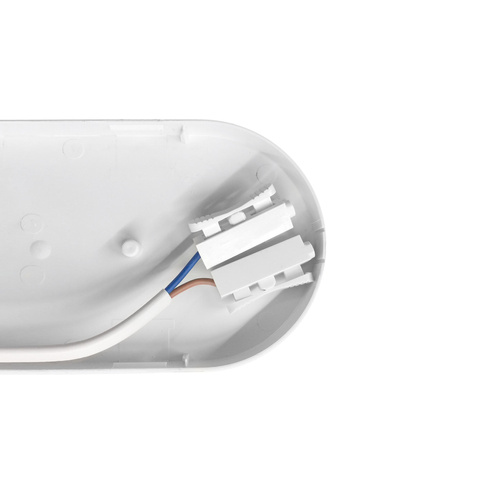 TECHNIC LAMP KANAŁOWA 20W NW 230V 120st IP54 IK07  270x145x70mm BIAŁY owalna czujnik ruchu PIR