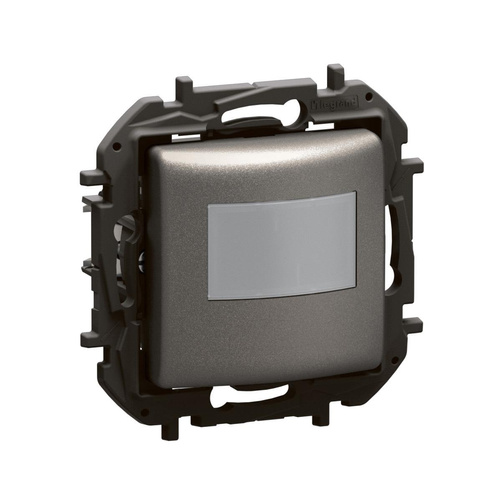 Detektor ruchu bez przewodu neutralnego 2-100 W LED - stalowy Legrand NP2512MG