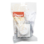 SUNO - Ściemniacz obrotowy - 240 V~ - 50 Hz - 5 - 75 W ( 10 lamp maks.) dla lamp LED z opcją ściemniania - bez zacisku neutralnego, Biały - Legrand 721179