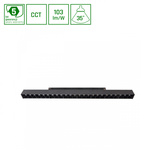 SYSTEM SHIFT CCT- GRID L OPRAWA LINIOWA 440X23X42MM 22W 40ST CZARNY CCT SWITCH 5 LAT GW.