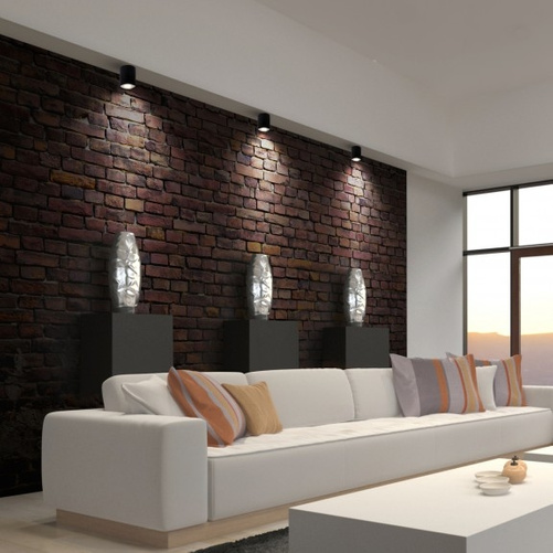 CHLOE GU10 NATYNKOWA GU10 250V IP20 94x125mm CZARNY/SREBRNY okrągła ruchoma