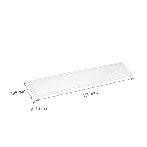 ALGINE PANEL 45W 4500lm NW 230V 120st IP44 IK06 300x1200x12mm BIAŁY 5 lat gw. DALI