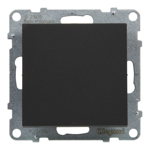 SUNO - Łącznik schodowy - 10 AX - 250 V~ - zaciski automatyczne, Czarny - Legrand 721406