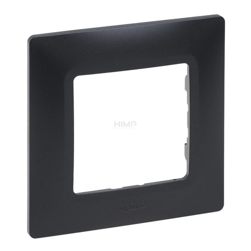 Niloe Selection  - Ramka Pojedyncza - Antracyt Legrand 762021