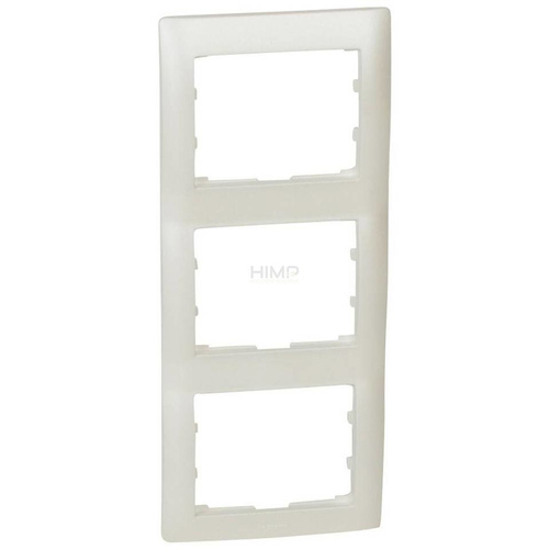SISTENA LIFE Ramka PEARL potrójna pionowa Legrand 771507