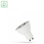LED GU10 230V 4W SMD 55st NW z soczewką SPECTRUM
