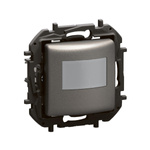 Detektor ruchu bez przewodu neutralnego 2-100 W LED - stalowy Legrand NP2512MG