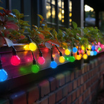 LED KULKA E-27 230V 1W NIEBIESKI SPECTRUM