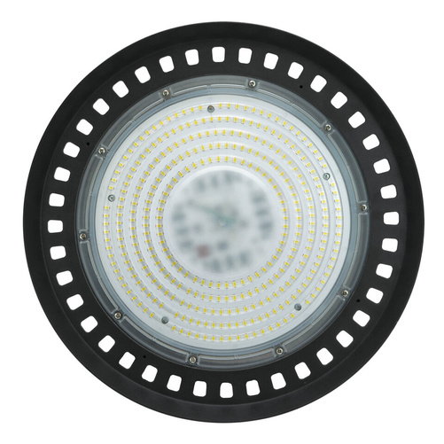 Oprawa Hermetyczna PLATEO SUN HIGH BAY 190W Barwa Neutralna 230V 90st IP66 IK09 353x114mm Czarna SpectrumLED SLI044021NW