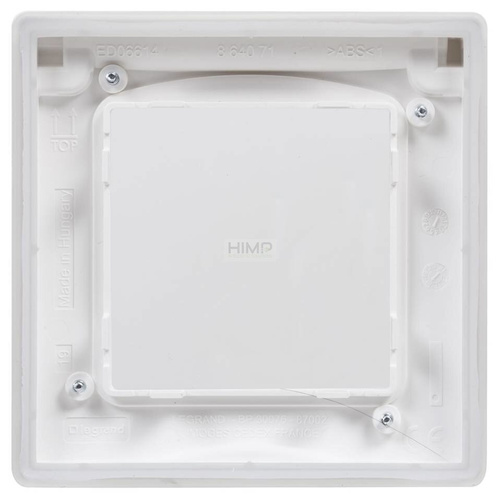 Niloe Step - Ramka Pojedyncza IP44 - Biała  Legrand 863196