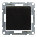 SUNO - Przycisk pojedynczy z podświetleniem - 6 A - 250 V~ - zaciski automatyczne, Czarny -  Legrand 721410