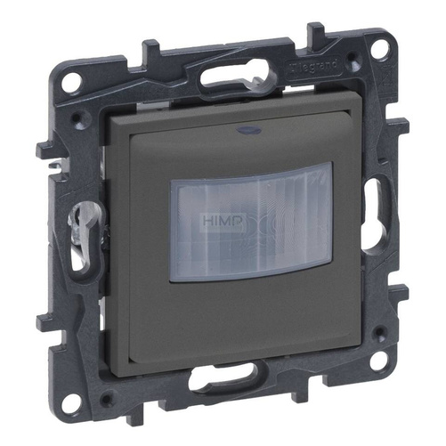 Niloe Step - Łącznik automatyczny 2 - przewodowy, bez przewodu neutralnego - Stalowy Legrand 863448