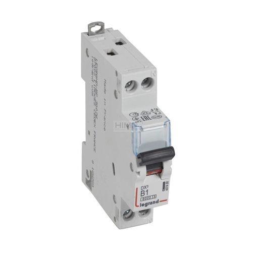 WYŁĄCZNIK NADPRĄDOWY S 301N 1P+N B 1A 6000A SERII DX³ Legrand 407468