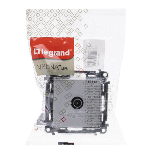 VALENA LIFE GNIAZDO TV PRZELOTOWE BIALE Legrand 753161