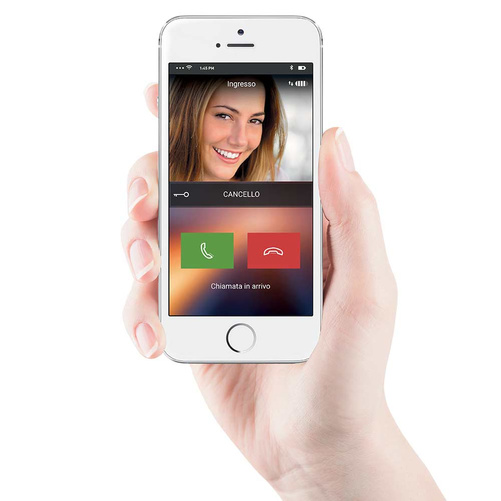 Wideodomofon 7" czarny panel Classe 300X13E SMART z wi-fi Bticino 344643