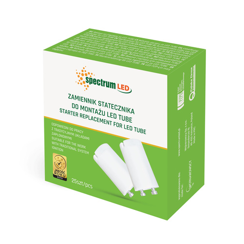 Zamiennik startera do LED TUBE jednostronnie zasilany SPECTRUM