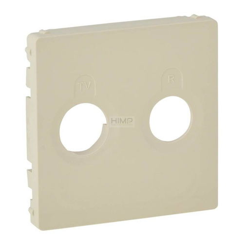 VALENA LIFE PLAKIETKA GNIAZDA TV-RD KREMOWE Legrand 754781