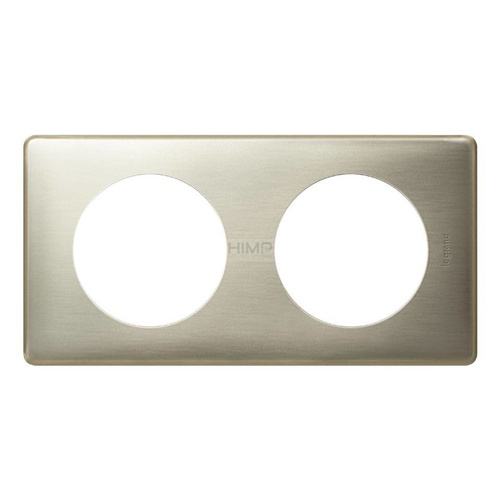 CELIANE - Ramka tytan podwójna pozioma/pionowa Legrand 068902