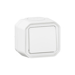 Nowe Plexo - Łącznik schodowy, komplet natynkowy 10AX-250V~ - biały - Legrand 069751L