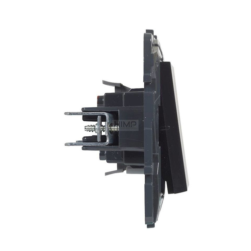 Niloe Step - Przycisk pojedynczy 6 A - Czarny Legrand 863509