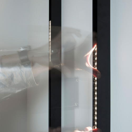 SYSTEM SHIFT - GRID S oprawa na szynoprzewód 204x23x42mm 12W 35st czarny 5 lat gw. 2 obwody