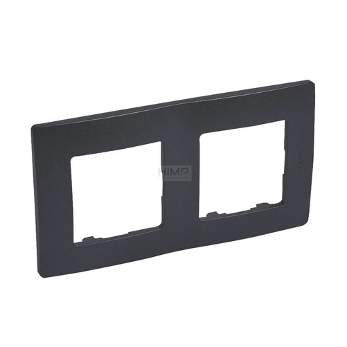 Niloe - Ramka Podwójna - Grafit Legrand 397032