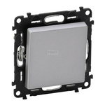 VALENA LIFE - Przycisk przełączny NO/NC ALUMINIUM 6A - 250 V~ Legrand 752311