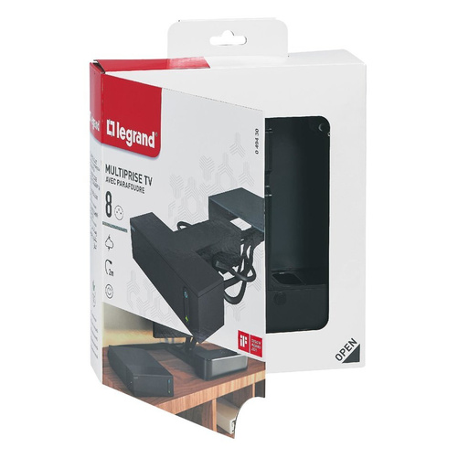 Przedłużacz do telewizora Legrand CZARNY 049430