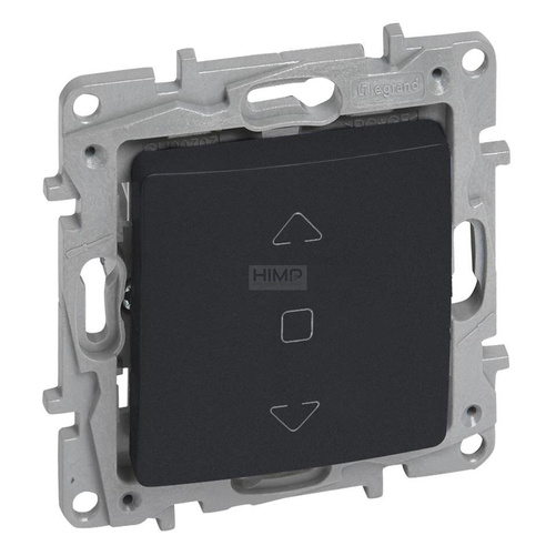 Niloe Selection - Łącznik do bezpośreniego sterowania roletami 10 AX - Antracyt Legrand 762211