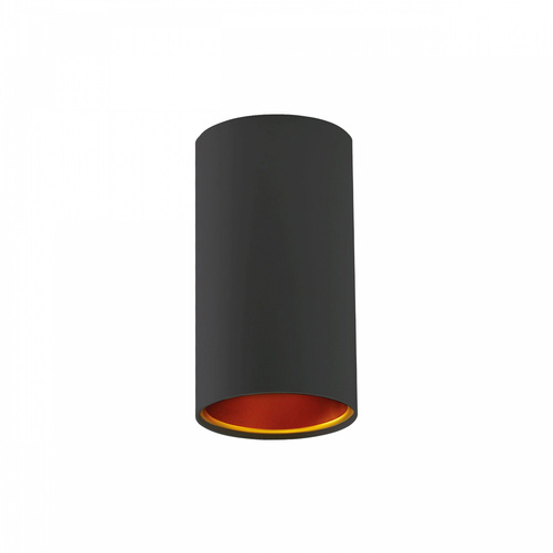Oprawa Natynkowa Tuba Nieruchoma Chloe GU10 250V IP20 Czarny Złoty  SpectrumLED SLIP005002