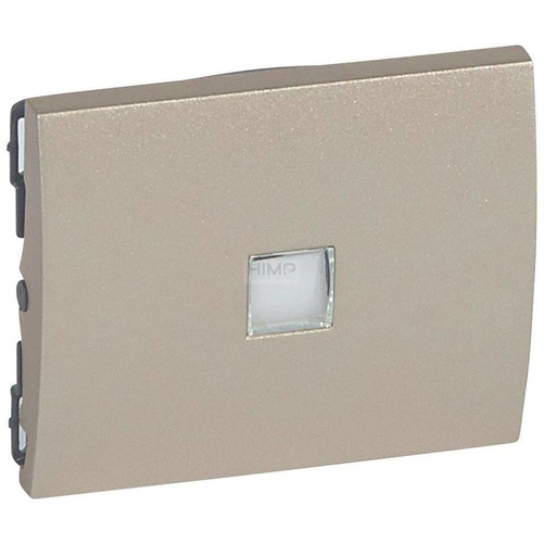 SISTENA LIFE Klawisz TITAN pojedynczy z bezbarwnym okienkiem podświetlenia Legrand 771411