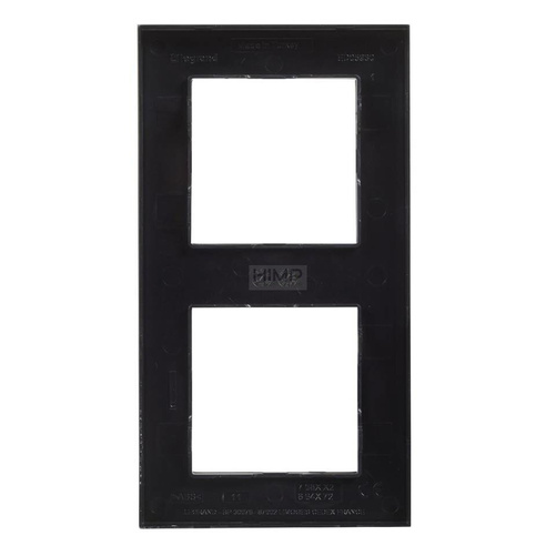 Niloe Step - Ramka Podwójna Czarny Legrand 863592