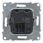 SUNO - Ściemniacz przyciskowy - 240 V~ - 50 Hz - 5 - 75 W ( 10 lamp maks.) dla lamp LED i świetlówek kompaktowych z opcją ściemniania - bez zacisku neutralnego, Aluminium - Legrand 721378