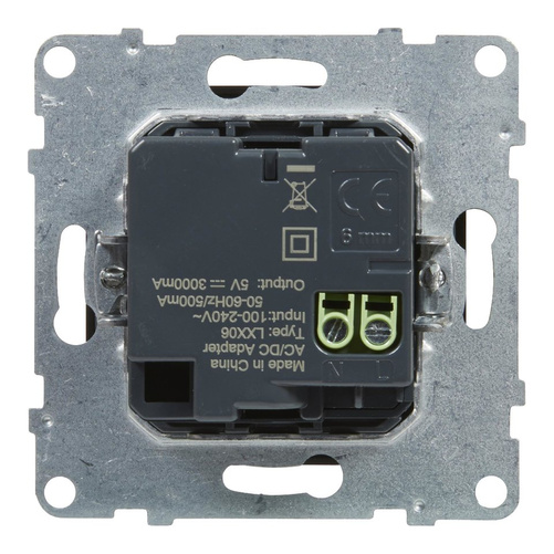 SUNO - Gniazdo USB typ A + C - 5 V - 3 A, Czarny -  Legrand 721431