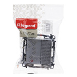 VALENA LIFE - Ściemniacz przyciskowy bez zacisku neutralnego ALUMINIUM 230 V~ Legrand 752362